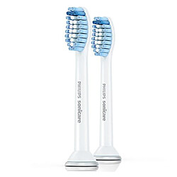 Philips Sonicare HX6052/07 Pack Têtes de brosse Sensitive Standard (X2)