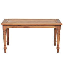 vidaXL Table basse Batavia Teck 90x50x45 cm