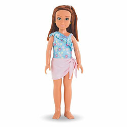 Coffret Zoé a la plage COROLLE GIRLS - poupée mannequin - 5 accessoires - 28 cm - Des 4 ans 