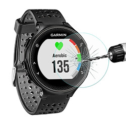 Wewoo Film protecteur écran pour Garmin Forerunner 235 Smartwatch 0.2mm 9H Dureté de Surface 2.15D Antidéflagrant Verre Trempé Plein 