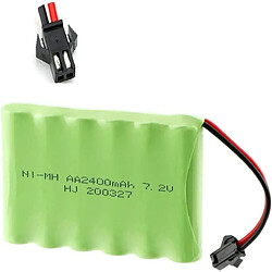 Acheter Batterie rechargeable Ni-MH AA 7.2V 2400mAh | Haute capacité, performances optimales | Compatible avec les véhicules RC, Radiofly Space Kondor Drone