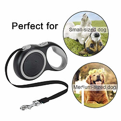 Universal Laisse pour chien de 8 mètres rétractable, automatique, souple, boucle à roulette, corde pour chien, accessoires pour chien, grand chien à traîne, chien à traîne | pas cher