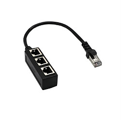 Acheter RJ45 1 à 3 Ethernet LAN réseau Câble répartiteur 3 voies Extender adaptateur connecteur#420