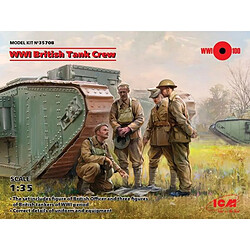 WWI British Tank Crew (4 figures) - 1:35e - ICM 