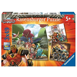 Ravensburger Puzzles 3x49 pieces Le Bien contre le Mal / Gormiti 