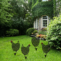 Statue De Coq De Poulet De Jardin De Fée pas cher