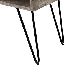 Acheter WOMO-DESIGN Table basse appoint avec 2 tiroirs bois de manguier massif 100 cm