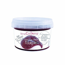 Scrapcooking Glaçage goût fruité effet miroir pourpre 300 g