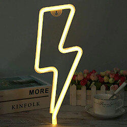 Universal Lightning Neon Deco Modelage Lampe Chambre Idee Deco Mural Lumineux (A) 