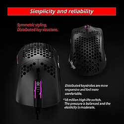 Universal USB Wired Mouse RGB Gaming Computer ordinateur souris Redmiter @ pas cher