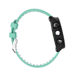 Wewoo Bracelet pour montre connectée en silicone Smart Watch Garmin Forerunner 245 vert menthe pas cher