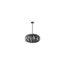 Feiss Chandelier Woodstock 6x40W Noir