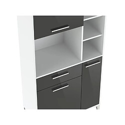 Acheter Cstore ECO Buffet de cuisine L 80 cm - Gris brillant