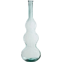 Vase Alexandra House Living Transparent Verre 35 x 100 x 35 cm 