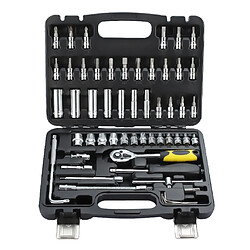 Coffret de Douilles et Embouts (54 Pièces) coffret de douilles et embouts ks tools 1/2 3/8