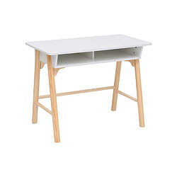 Mobili Rebecca Bureau pour enfants Rebecca Mobili Meryta 70x90x50 MDF Pin Blanc Marron 