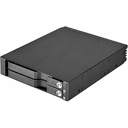 SilverStone SST-FS202B 3,5'' Hot-Swap pour HDD/SSD 2x 2,5''