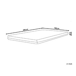 Avis Beliani Matelas 180 x 200 cm Tailles Différentes