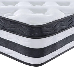 Acheter vidaXL Matelas à ressorts ensachés moyen 120x200 cm