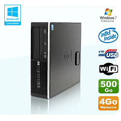 PC HP Compaq Elite 8100 SFF G6950 2,8 GHz 4Go 500Go Wifi Graveur W7 Pro · Occasion 