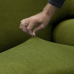 Housse de canapé Sofakover Pocket Trio Romeo 3 Unités - Vert pas cher