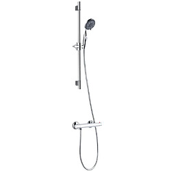 SCHÜTTE Ensemble de barre de douche AQUA 2 SAVE chrome