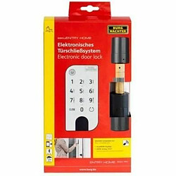 BURG-WÄCHTER - Cylindre électronique secuENTRY Home 5001 avec clavier Pincode ENTRY - 6 utilisateurs pas cher