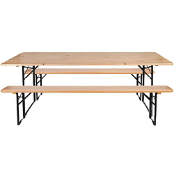 Ensemble table & chaises