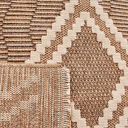 Avis Avril Paris Tapis extérieur - 120x170cm - multicolore - 100% polypropylène résistant aux UV - 1400gr/m2 - ISLA