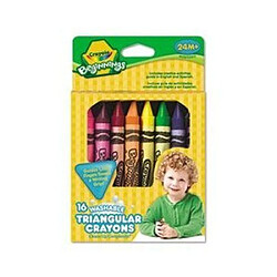 Crayola - 52-016T - Loisir Créatif - Crayon Lavable - Triangulaire - Mini Kids