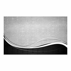 Paris Prix Papier Peint Vagues en Noir & Blanc Vintage 270x450cm