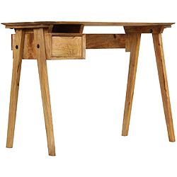 Acheter Maison Chic Bureau,Table de travail pour chambre 110 x 50 x 76 cm Bois de manguier massif -GKD25095