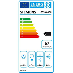 Groupe filtrant 53cm 300m3/h - lb53naa30 - SIEMENS