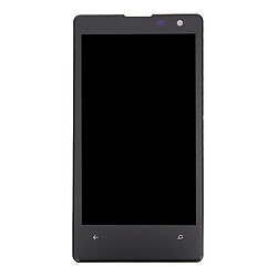 Wewoo Pour Nokia Lumia 1020 Noir pièce détachée LCD Affichage + Écran Tactile Digitizer Assemblée avec Cadre de Remplacement