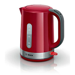 Bouilloire BOSCH TWK6A514 Rouge Gris plástico,acero inoxidable 2200 W 1,7 L