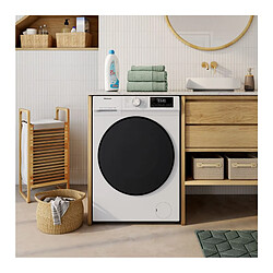 Lave-linge hublot HISENSE W1214QA 12kg Blanc