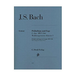 Henle Verlag Prélude et Fugue BWV846 Do Maj. Ext.CBT - Piano