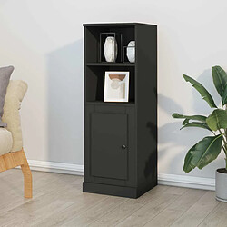 Maison Chic Buffet,Meuble de Rangement,commode pour salon,Cuisine noir 36x35,5x103,5 cm bois d'ingénierie -MN97888