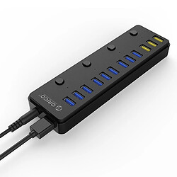 Wewoo Hub USB 3.0 Bureau Multi-fonction 12 ports USB 3.0 avec 1 m câble USB et indicateur LED