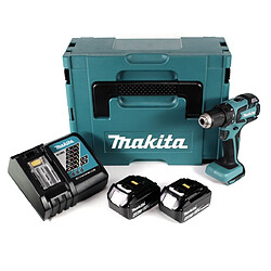 Makita DDF 459 RMJ Perceuse-visseuse sans fil 18V 45Nm + Makpac + 2x Batteries 4,0 Ah + Chargeur