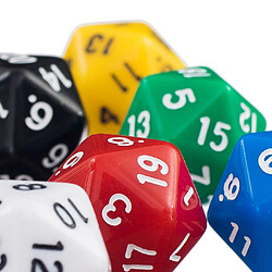 Acheter 18PCS Twenty Sided Dice D20 Pour MTG DND RPG D & D Party Casino Board Game