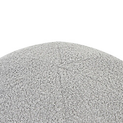 Acheter Beliani Coussin Tissu Gris SALVIA 30 x 30 cm