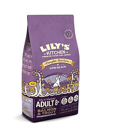 Croquettes Sans Gluten au Saumon et à la Truite d'Écosse pour Chiens Senior - Lily's Kitchen - 7Kg