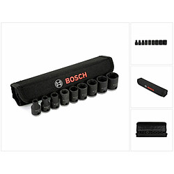 Bosch Professional 3/8" Set de 9 douilles Impact ( 2608551098 )