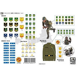 ROC ARMY 1960-2000 MILITARY ARMBAND DECAL - 1:35e - Hobby Fan