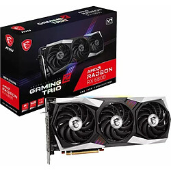 MSI Radeon RX 6800 Gaming Z Trio 16G V1 - Carte Graphique, GPU RX 6800, 16Go GDDR6 (16Gb/s - 256-bit), PCIe 4.0, TRI FROZR 2 (3 x Ventilateurs TORX 4.0), RGB Mystic Light, HDMI 2.1, DisplayPort 1.4