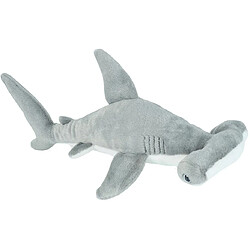 Wild Republic peluche requin marteau de 20 cm gris blanc 