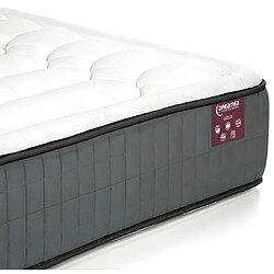 Avis Vente-Unique Ensemble sommier + matelas mémoire de forme GIZEUX de DREAMEA ép.28cm - 160 x 200 cm