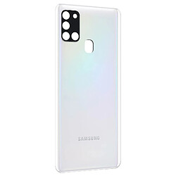 Cache Batterie Samsung Galaxy A21s Façade Arrière Originale Samsung Blanc