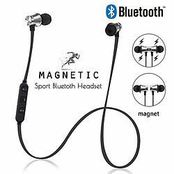 Xt11 Magnétique Bluetooth 4.2 Écouteur Sport Course Sans Fil Tour De Cou Casque Casque Avec Micro Musique Stéréo Pour Android Or pas cher